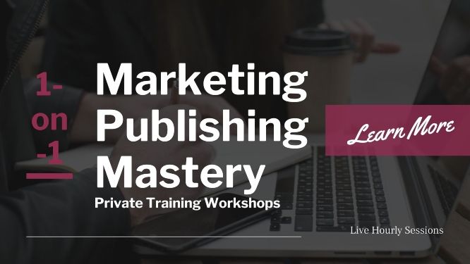 marketing publishing mastery private training workshops featured banner