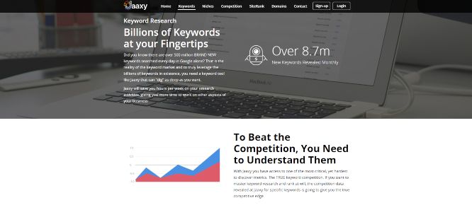 best keyword research tools - jaaxy