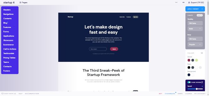 designmodo review startup app dashboard