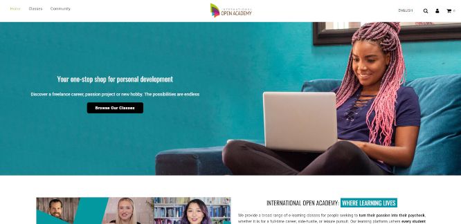 international open academy - online learning portals