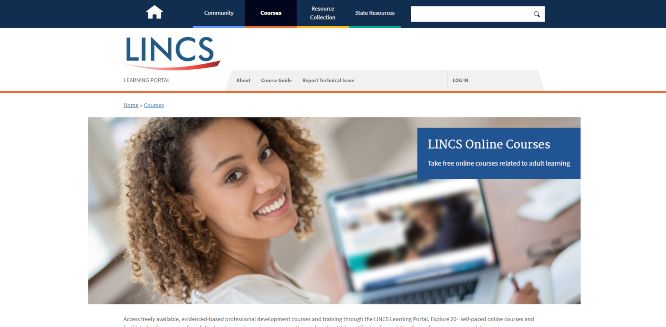 lincs - online learning portals