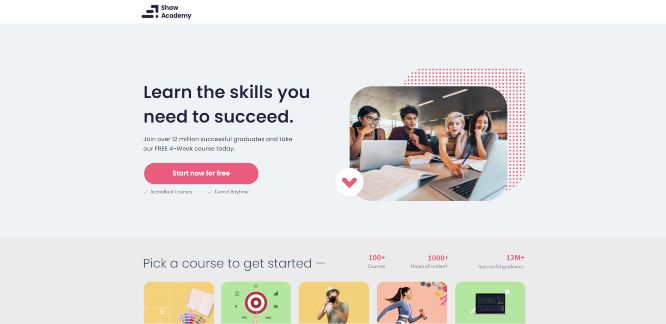 shaw academy - online learning portals