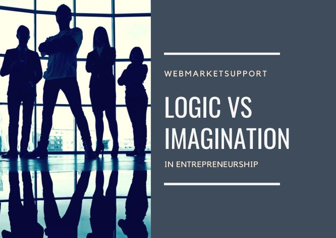 silhouette-confident-businesspeople - Logic vs imagination in entrepreneurship