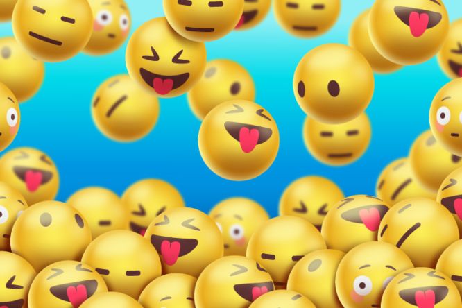 instagram marketing in 2021 emojis - floating-emojis-background-realistic-design_5893373