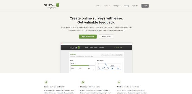 survs - online survey tools