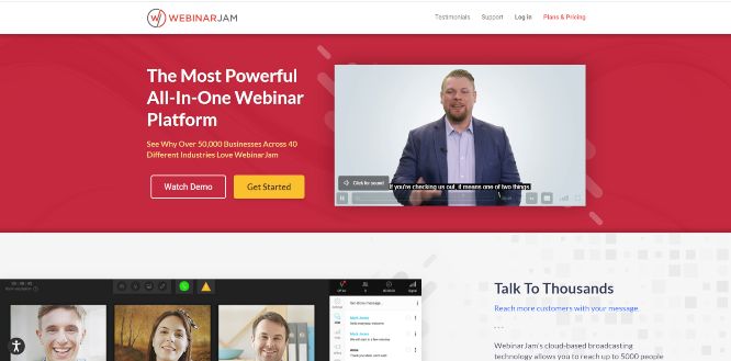 webinarjam - webinars platforms & hosting solutions