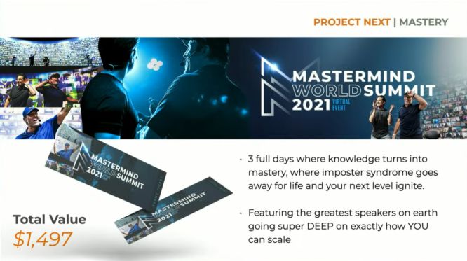 project next review mastermind world summit