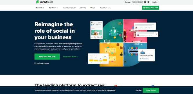 best social media automation tools sproutsocial