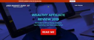 wealthy affiliate review 2019 banner