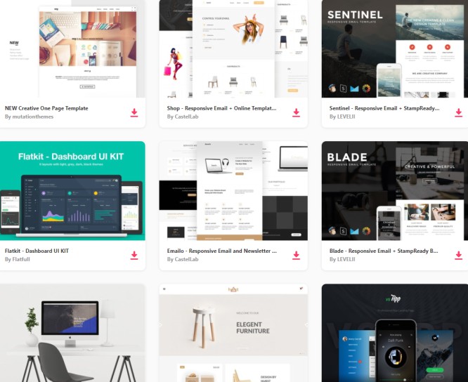 envato elements web templates Web Market Support Strategy Consulting