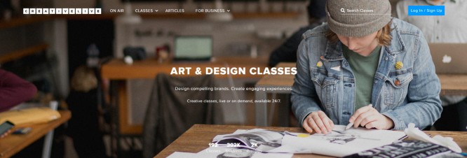 creative live art design classes