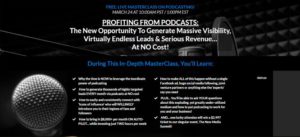 steve olsher profiting from podcasts live masterclass march 24 2020