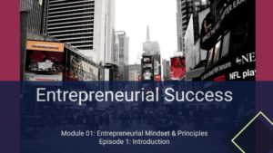 entrepreneurial success banner-module1-episode1