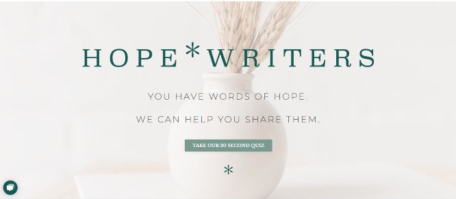 hope writers review main header