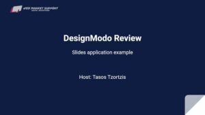 designmodo review slides app preview video banner