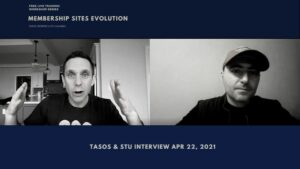 Tasos Tzortzis & Stu McLaren Interview Apr 22, 2021 video banner