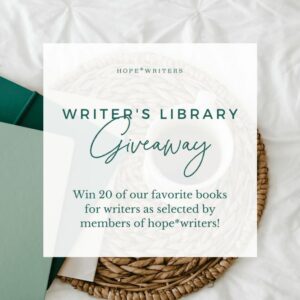 hope writers writer's library giveaway