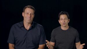project next review dean graziosi and tony robbins in the studio