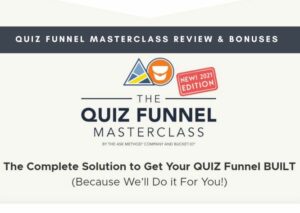 quiz funnel masterclass review & bonuses main banner 666