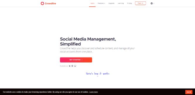 best social media automation tools crowdfire