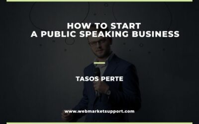 How To Start A Public Speaking Business