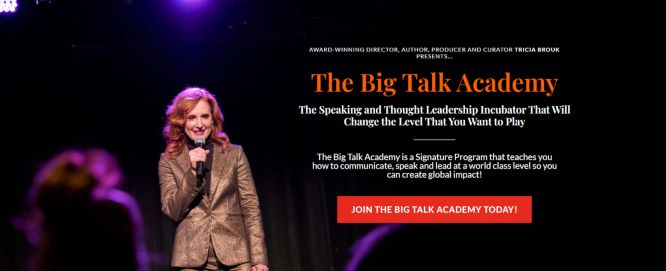Tricia Brouk | The Big Talk Academy Review
