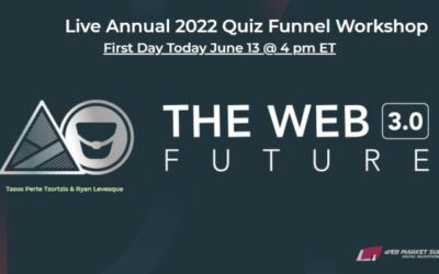 Today First Day of the Live Annual Quiz Funnel Workshop