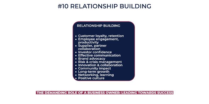 10 relationship building 666