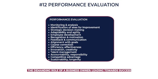 12 performance evaluation 666