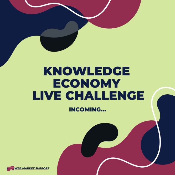 Knowledge Economy Live Challenge Incoming banner