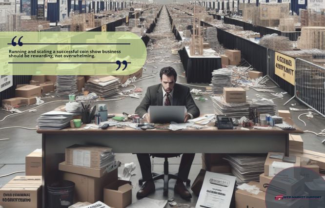 Mastering the coin show business the challenge frustrated coin show organiser