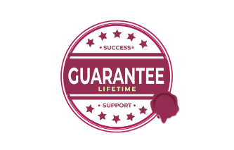 Purple seal, exclusive success support guarantee Purple seal, exclusive success support guarantee